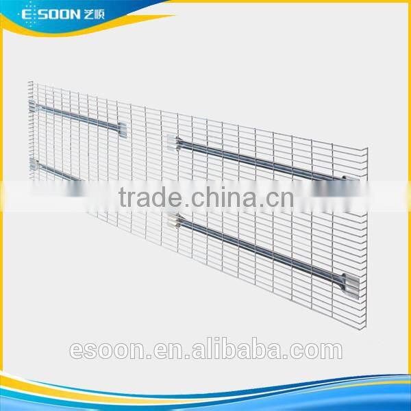 Floor supermarket metal decking rack shelving decks