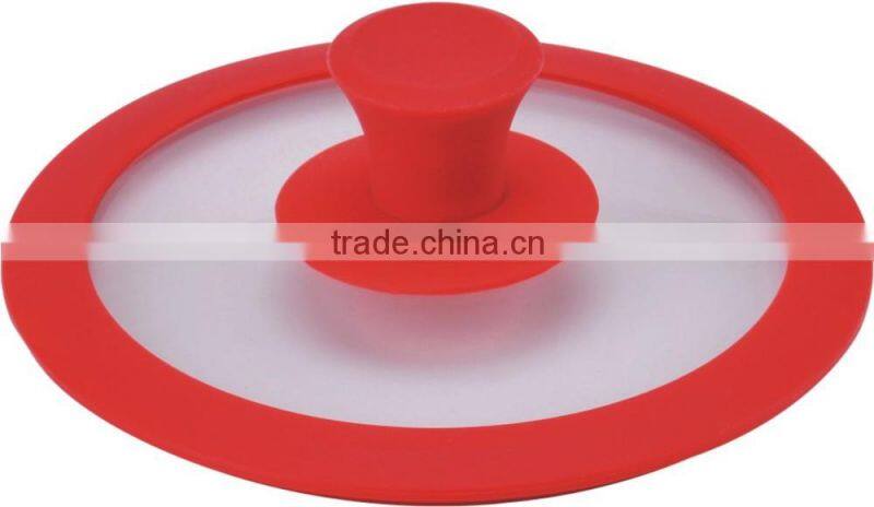 Silicone Cook Pot Glass Lid