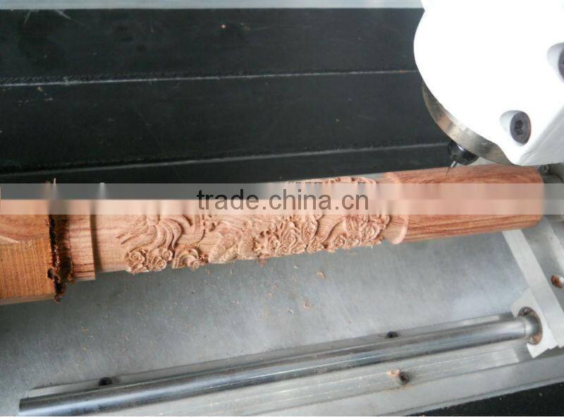 Advertising cnc cutting machine with rotary axis ZK-6090