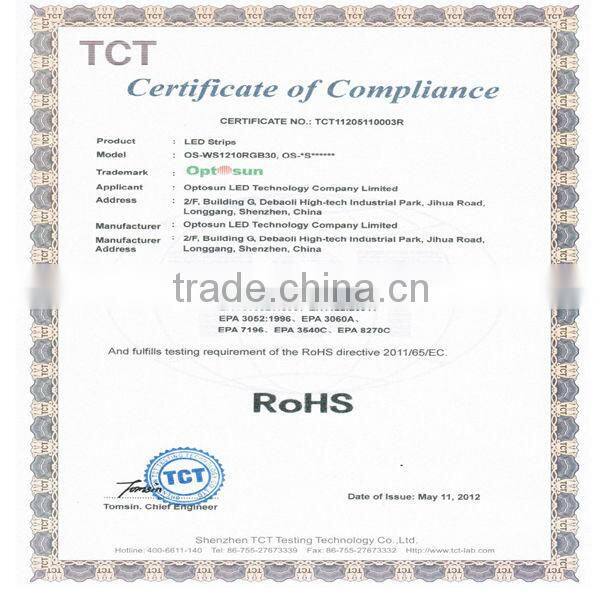 12/24V rigid led bar(OS-NS5050W60G)