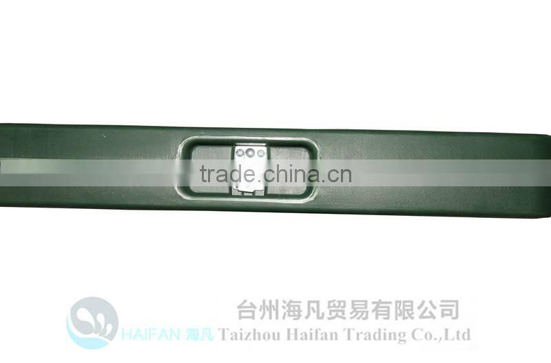 durable 122cmadjustable green troop plastic folding dining table and chair with lock/high quality plastic dining table for troop