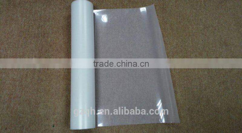 210 micron pvc cold lamination crystal film