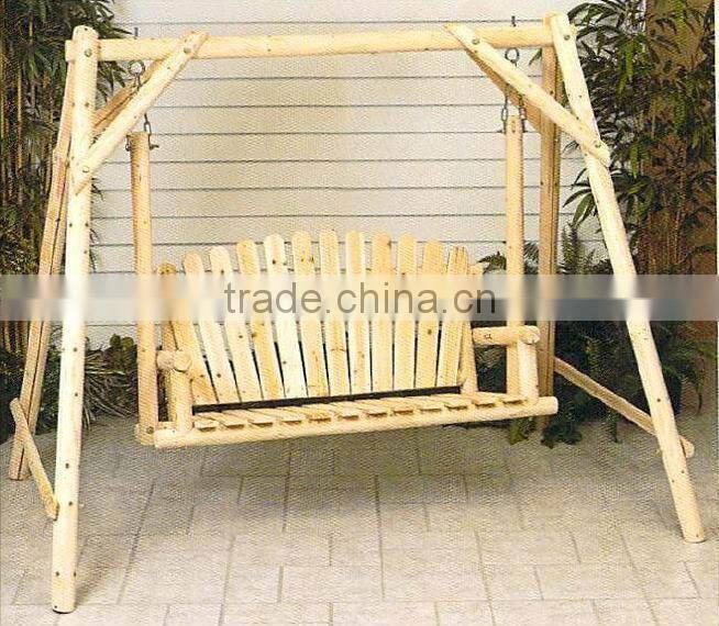 LEAFFY-Wooden Swing - Loveseat