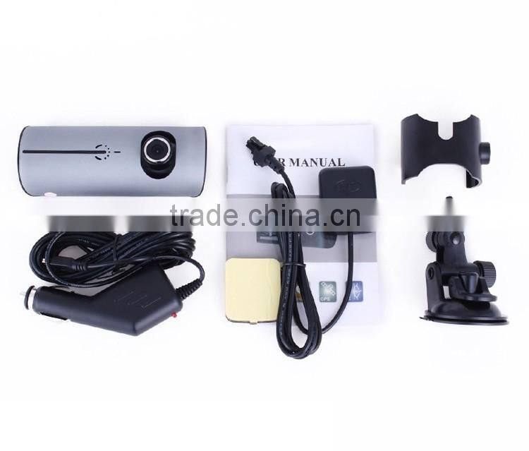 2.7 Inch HD 1080P Dash GPS tracking logger HD DVR Car 140 degree front super-pG-sensor Night Vision Dual 2 Lens dual recording