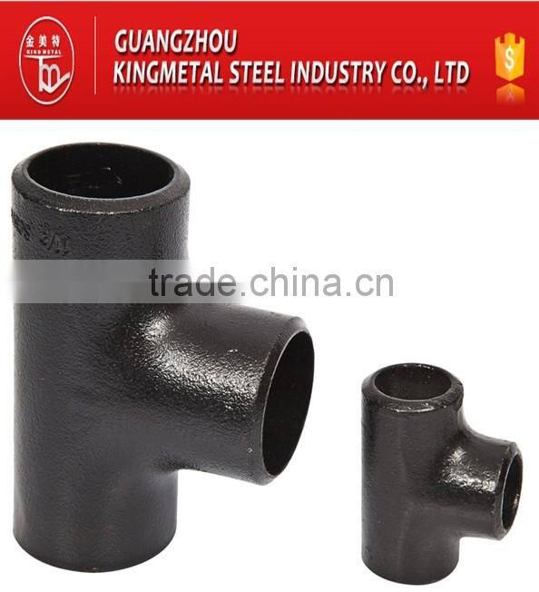 ASTM A234 WPB Carbon Steel 12" SCH80 Equal Tee Pipe Fittings