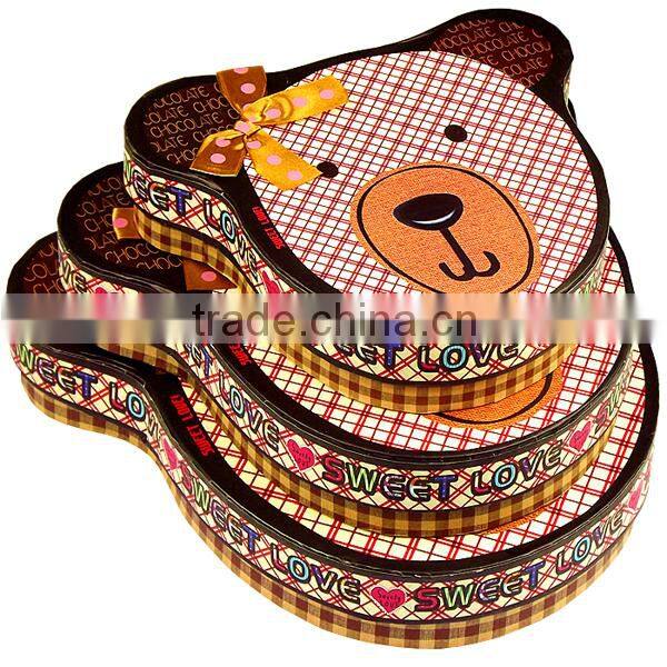 Bear Face Paper Chocolate Packaging Box