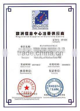 Aluminum interior ceiling /building suspened decoration tiles