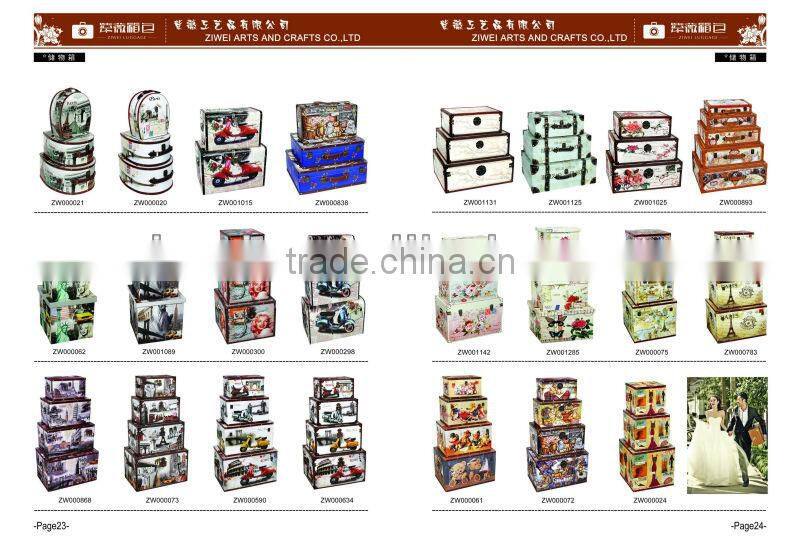 2014 new design home decorative boxes