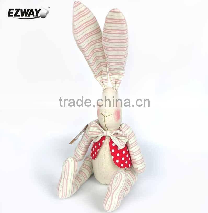 The Easter long ear stuffed plush bunny toy