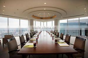 Environmental friendly lacquer solid wood leg leisure restaurant chair