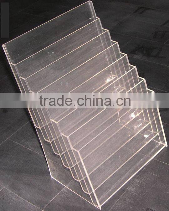 acrylic file holder,acrylic brochure holder