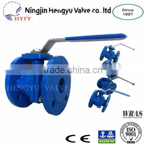 Hot Sale Cast iron PN10/PN16 Double Flange Industrial Valve