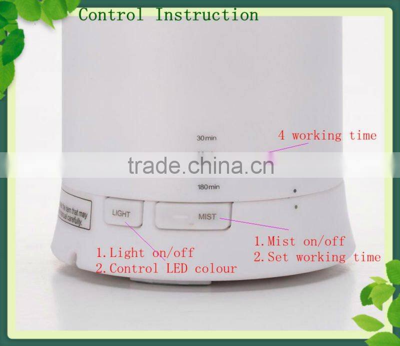 2012 Hot Sale Ultrasonic Aroma Atomizer With LED Lights