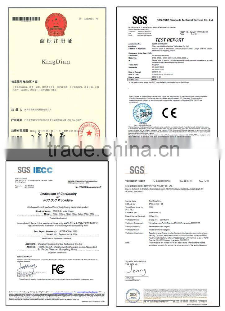 KingDian Brand 2.5 inch internal ssd hard drive 120GB