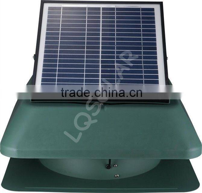 Roof-Mounted Solar attic fan 20W