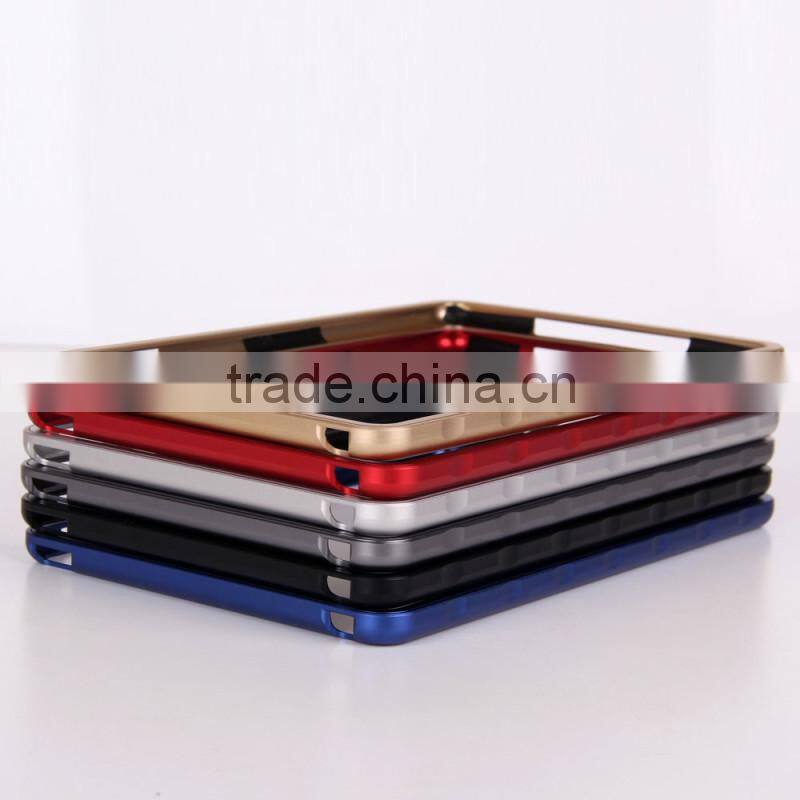 2015 Alibaba express Aluminum Metal Frame Bumper Case for ipad mini 2