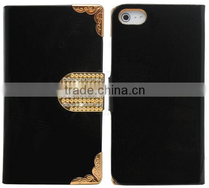 Magnetic Flip Wallet Leather Case Cover FOR Apple IPHONE 5 5S Galaxy s3,for galaxy s2 wallet case cover