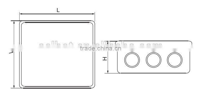 Waterproof 300*250*120 ABS Plastic Terminal Box China Manufacture