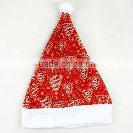 red funny bubble christmas hats