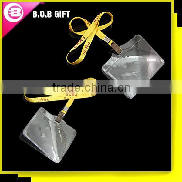 2014 custom Lanyard with card holder for exhibition