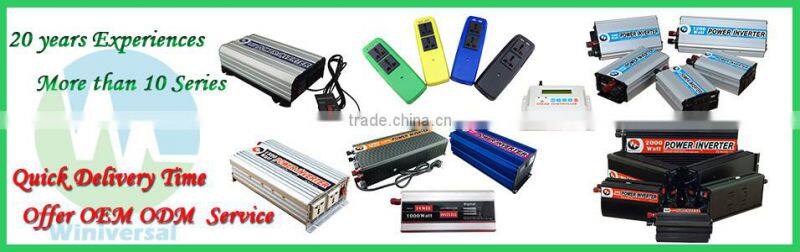 1500W Auto Car Vehicle Power Inverter DC 12V To AC 220V Charger Battery USB