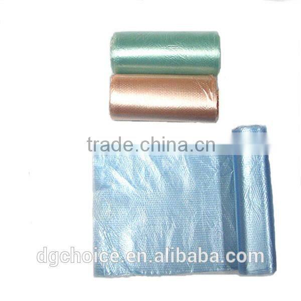 Colorful outdoor pumpkin leaf bag plastic garbage bag for household