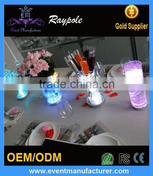 Decorative Lighting LED Light Base For Wedding Table Centerpieces