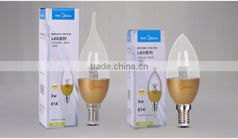 2015 Hot Selling 3w Smd Led Candle Light