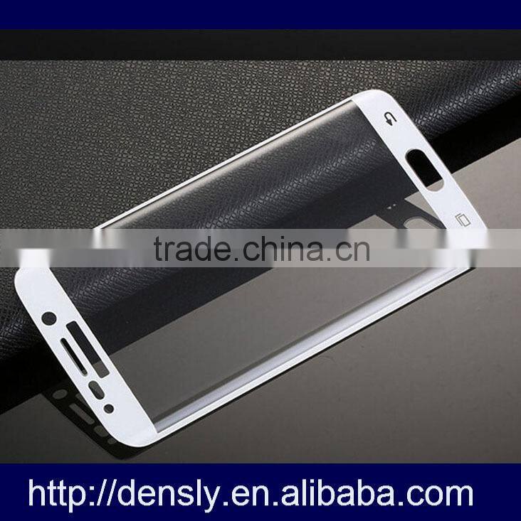 Manufacture High quality 3D curved edge best tempered glass screen protectors for samsung galaxy S7 edge screen