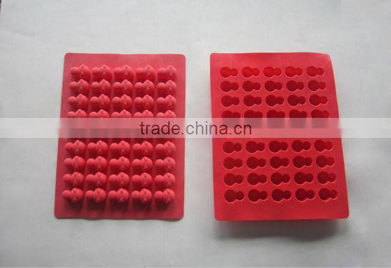 ice ball maker soccer ice cube silicone mold