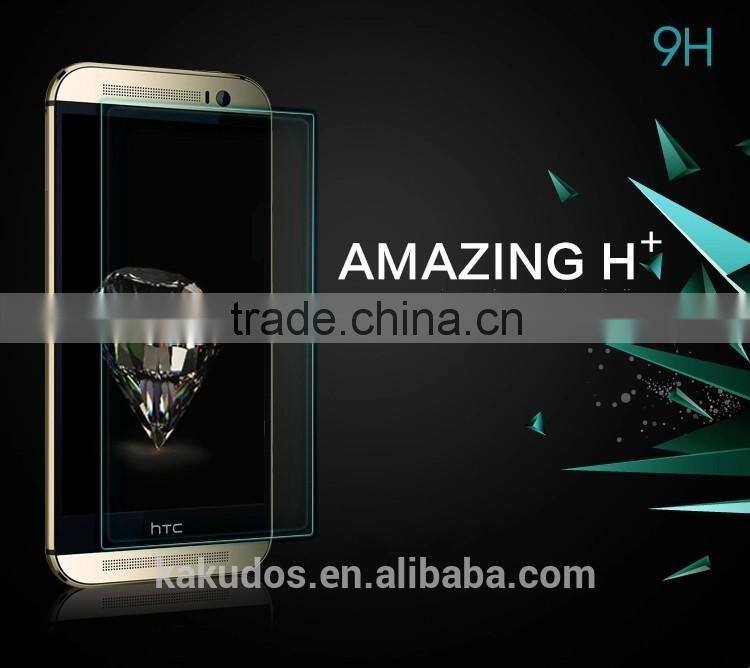 9H tempered glass screen protector for htc one x