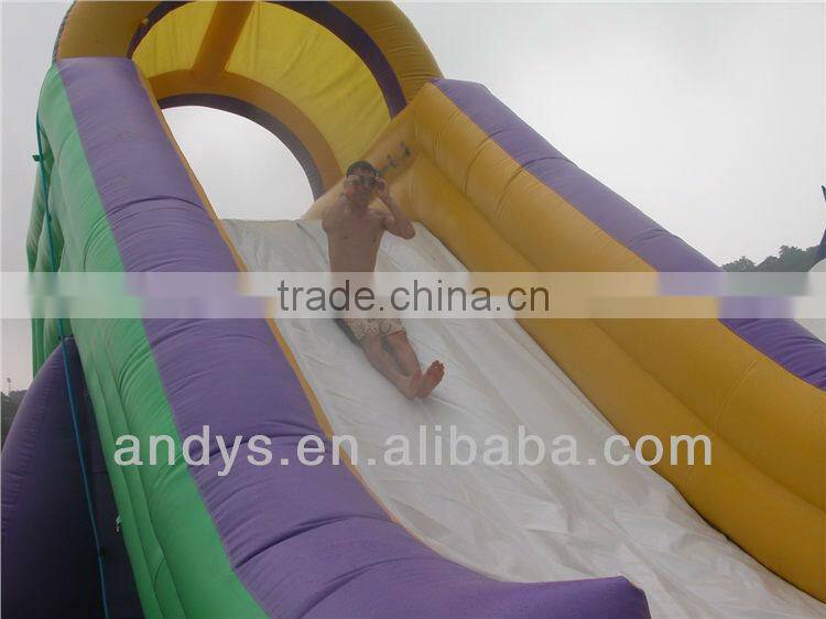 Water park design build in steel framed pool