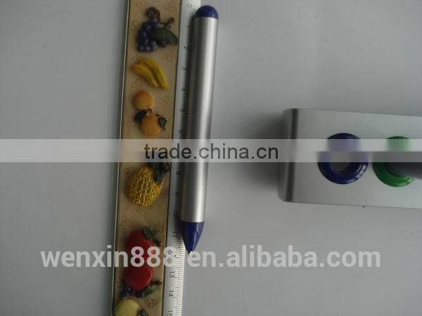 stand up 4 in 1 assorted color ballpoint pen with holder