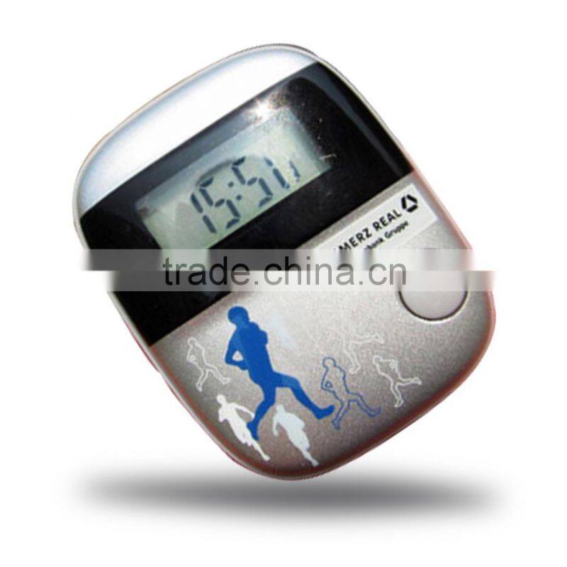 New design big display pedometer with belt