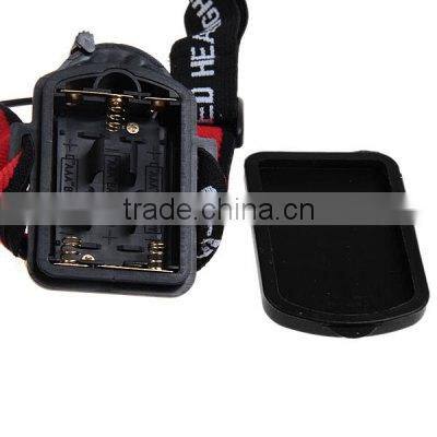 310 Lumen 2 Modes Mini Zoom LED Headlight Zoom Headlamp