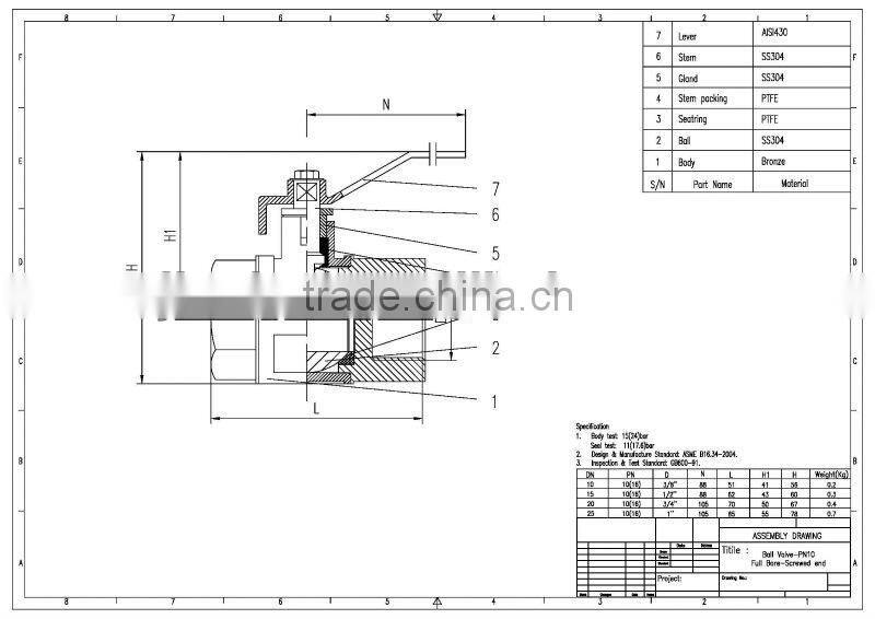 (3-Way) Ball Valve