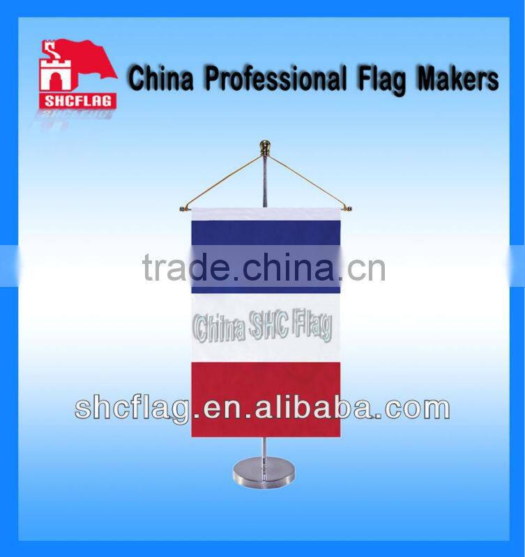 Promotion Advertising Desk Or Table Flag