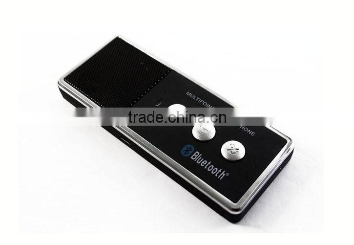 New Bluetooth 3.0 Hands Free Dual Link Visor Mount Car Bluetooth Handsfree Kit