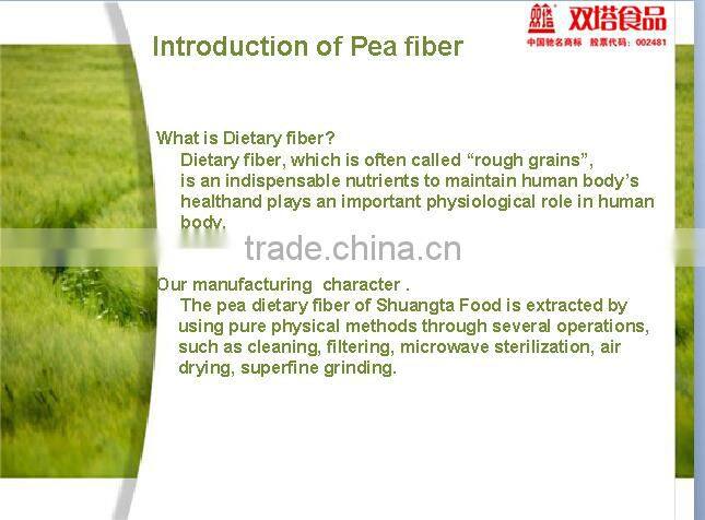Pea Fiber for healthy Enhancement Pea Fiber