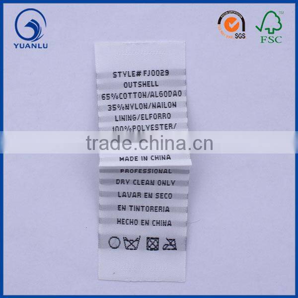 flower woven patch garment embroidery labels