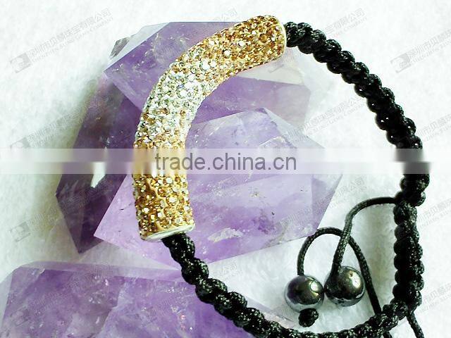 Gold shamballa bracelet for woman shamballa bracelet wholesale