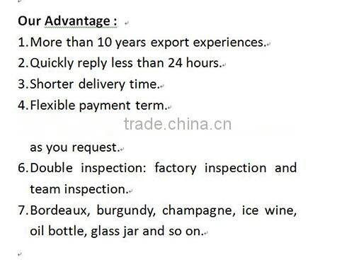 KW0263 dark green glass olive oil bottle