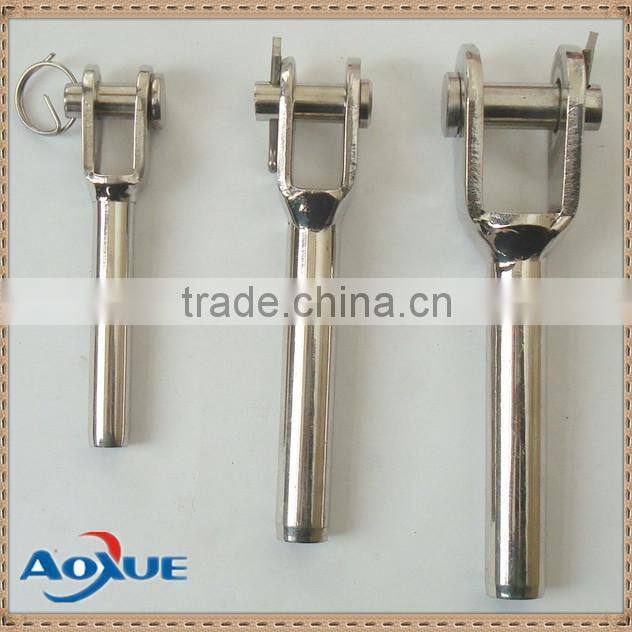 Stainless steel cable wire grip fastener hardware u type wire grip