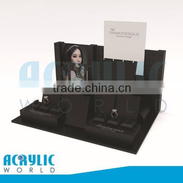 watch display counter/wooden watch display/casio watch display stand