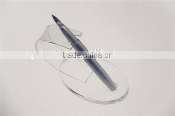 Cherry Shaped Single brush for lip silver aluminum makeup lip brush