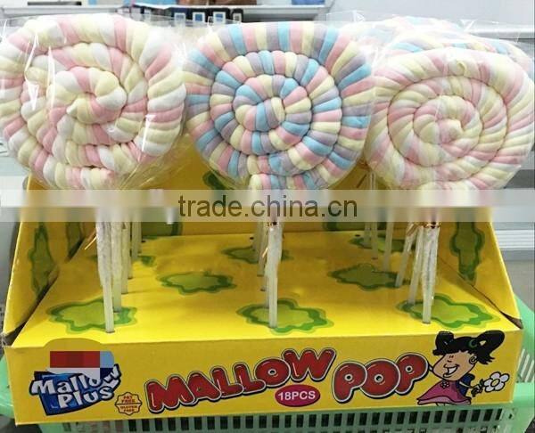 FLY-Foods Brand Twisted Marshmallow Lollipop Pop