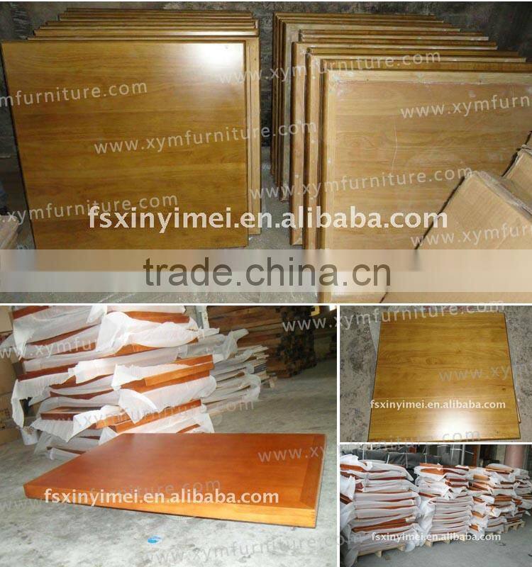 Wood Folding Bar Table For Coffee Shop