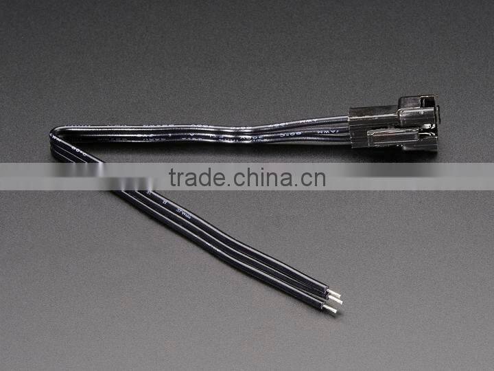 3 Pin JST SM 2.5mm Connector Plug Or Socket Jumper Wire Cable Assembly Black 20cm