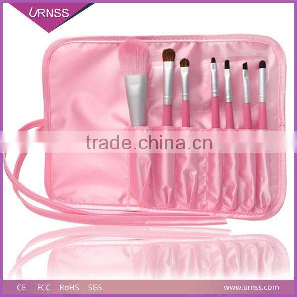 2016 Custom professional private label makeup brush with makeup brush case