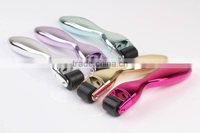 Derma roller system / micro needle derma roller / titanium micro needle roller system